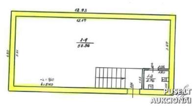 Boilerinė Rokiškyje, Vilties g. 18, aukcionas 21600 EUR