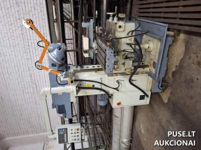 Frezavimo staklės Bernardo UWF 130 Servo 2019 m. aukcionas Vilniuje, pradinė kaina 12621 EUR