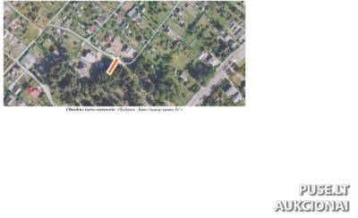 Žemės sklypas Švenčionių mieste, Vyšnių g. 11 (1/2 dalis), pradinė kaina 25800 EUR