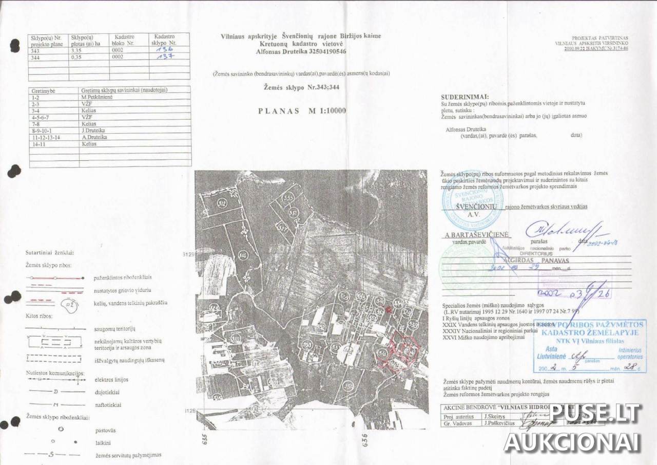 Žemės sklypas Sklypai Biržija, 18204 Švenčionys District Municipality, Lithuania 1