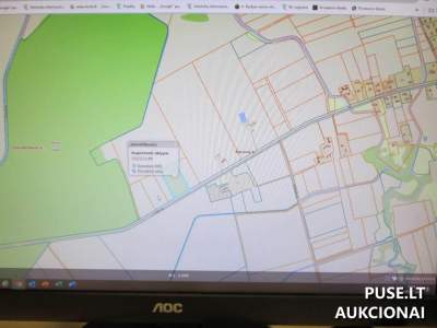 Žemės ūkio paskirties sklypo 3/8 dalis Kėdainių r. sav., Šaravų k., 1.12 ha, pradinė kaina 2100 EUR aukcione