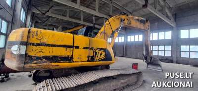 Vikšrinis ekskavatorius JC200LC 2006 m. aukcionas pradinė kaina 15300 EUR