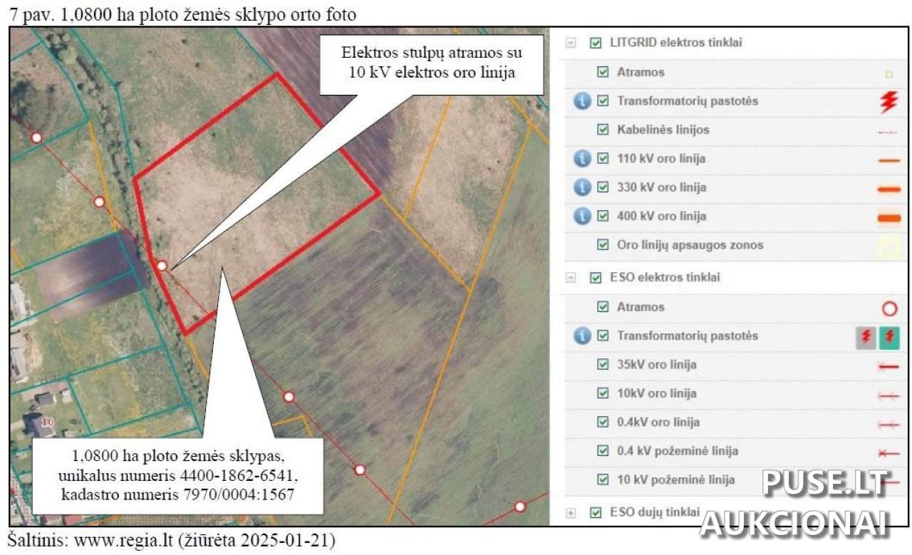 Žemės sklypas Sklypai Senasis Tarpupis, 21148 Trakų r. sav., Lithuania 2