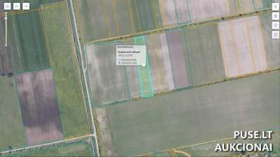 Žemės ūkio sklypas Varėnos r., Dargužių k., 0.59 ha, 480 EUR pradinė kaina