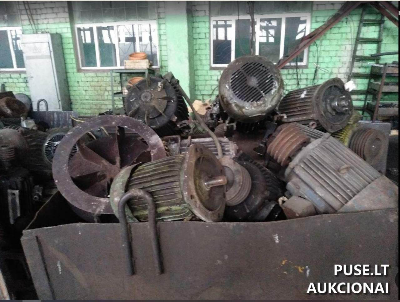 Spalvotas metalo laužas (elektros varikliai) Kitas turtas 1