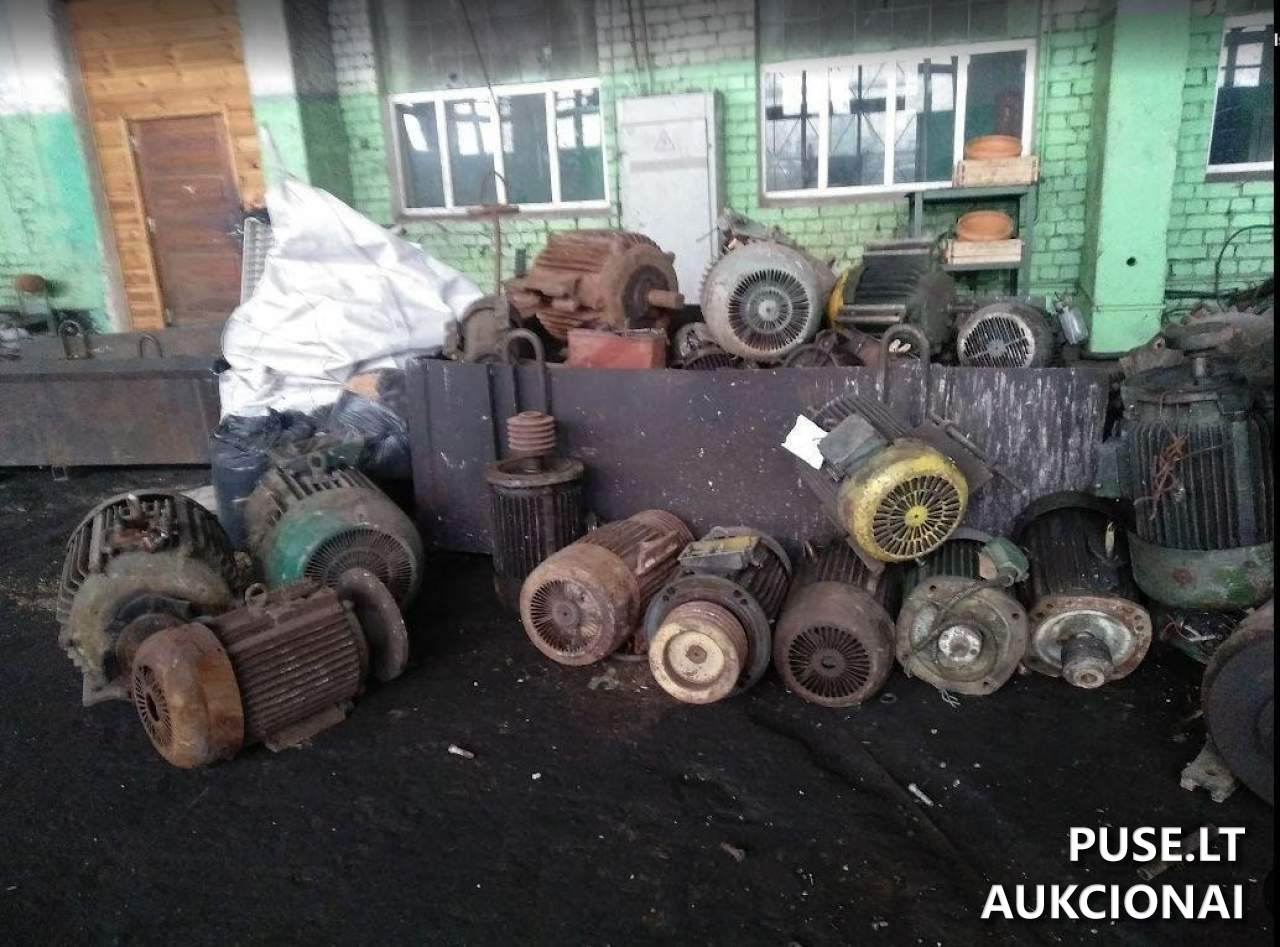 Spalvotas metalo laužas (elektros varikliai) Kitas turtas 2
