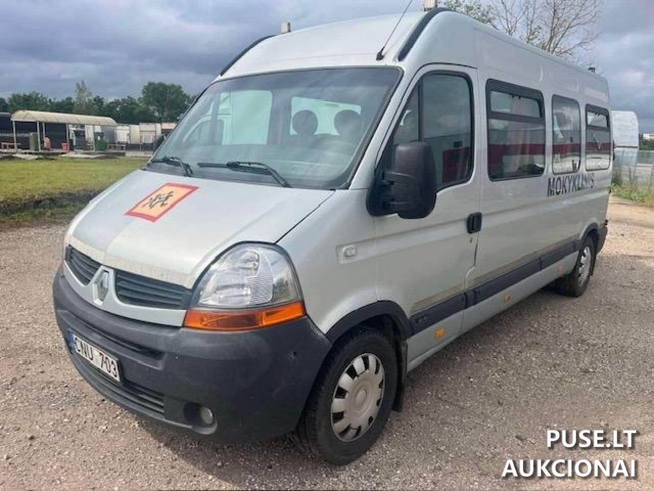 M2-CW klasės autobusas RENAULT MASTER Keleivinis automobilis 2