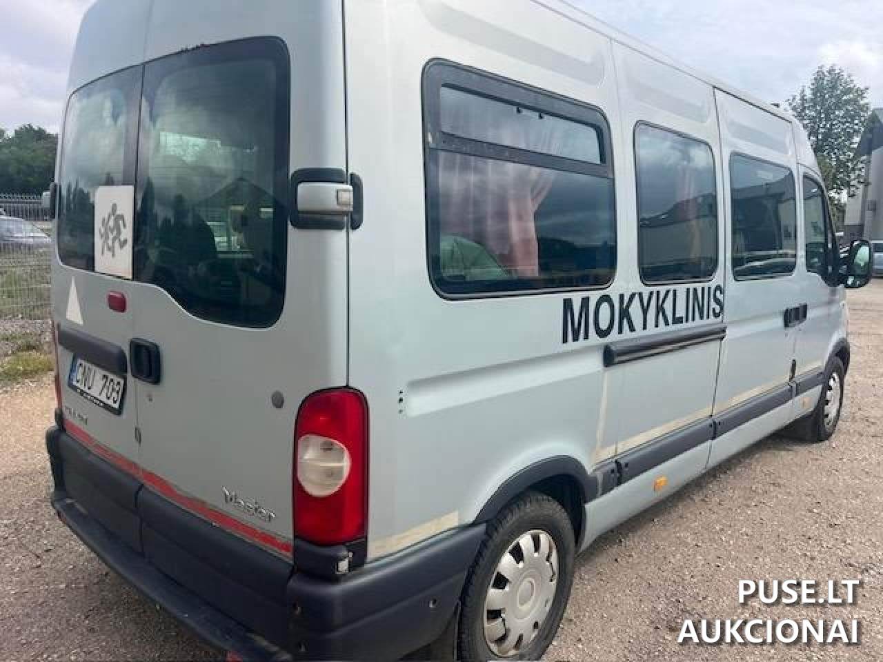 M2-CW klasės autobusas RENAULT MASTER Keleivinis automobilis 9