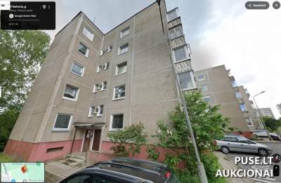 2 kambarių butas Vilniuje, Gelvonų g. 59, 50.21 kv.m, pradinė kaina 96000 EUR - Antstolio aukcionas