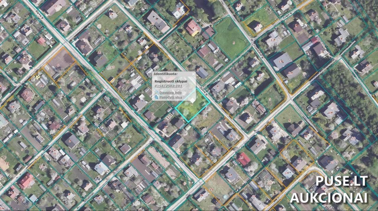 Žemės sklypas Sklypai Žirnių g. 4, Kalveliai, 13214 Vilniaus r. sav., Lithuania 2