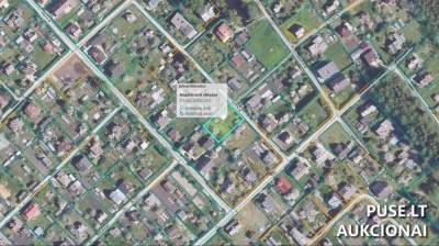 Parduodamas 0.0620 ha žemės ūkio paskirties sodų sklypas Vilniaus r. sav., Kalvelių k., Žirnių g. 4 už 10400 EUR