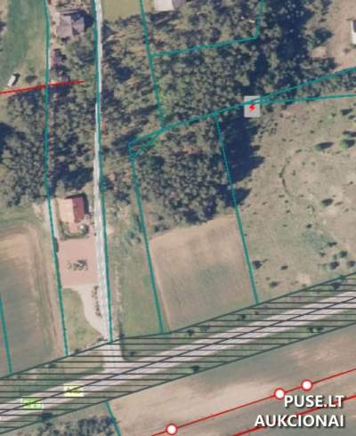 Parduodamas 1/1 žemės sklypas Trakų rajone, Penkininkų k., prie Margio ežero, 19200 EUR