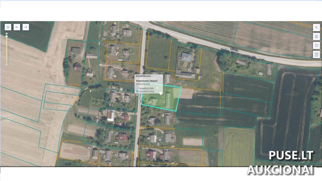 Žemės sklypas Sklypai Tuopų gatvė 23, 39294 Saboniai, Lithuania 1