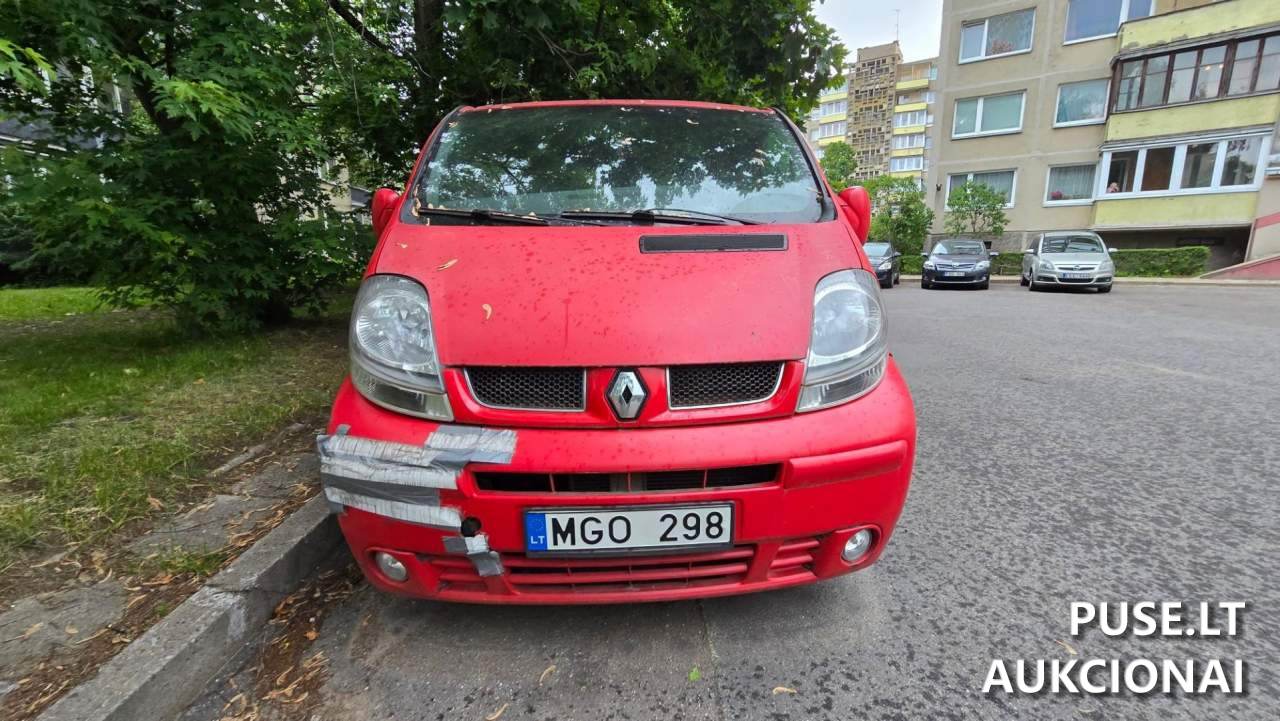 RENAULT TRAFIC Krovininis automobilis iki 3,5t. 4