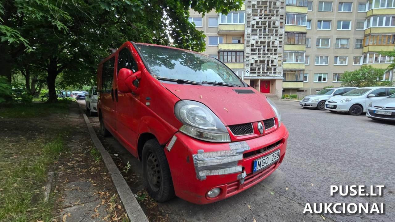 RENAULT TRAFIC Krovininis automobilis iki 3,5t. 5