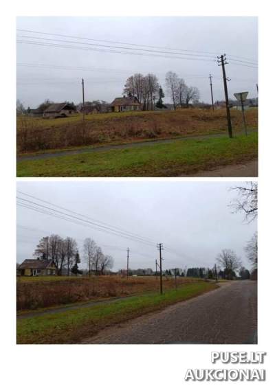 Žemės sklypas gyvenamajai statybai Zarasų rajone, Baibių kaime, 14080 EUR pradinė kaina