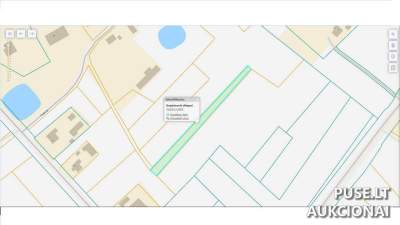 Žemės ūkio paskirties sklypas Raseinių rajone, Bogušiškių kaime, pradinė kaina 253 EUR