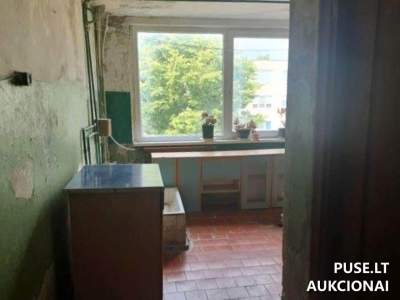 Mažas 18.19 kv.m butas Jurbarke, Kauno g. 32, pradinė kaina 3070 EUR aukcione