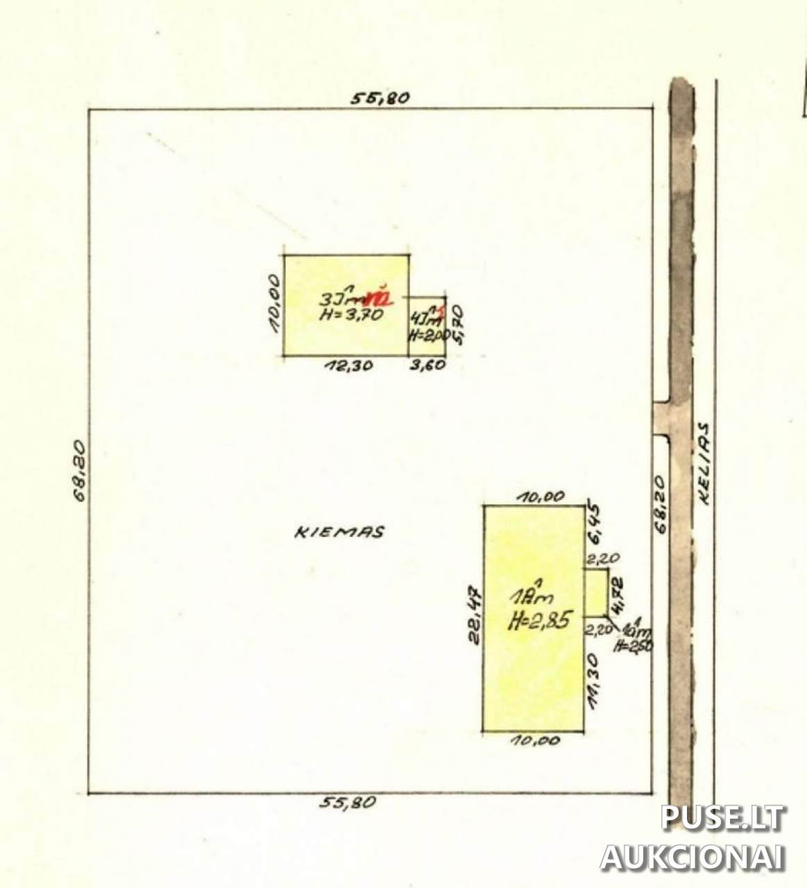 Butas Patalpos/Butai Vaitkaičių g. 1, 99324 Menklaukiai, Lithuania 1