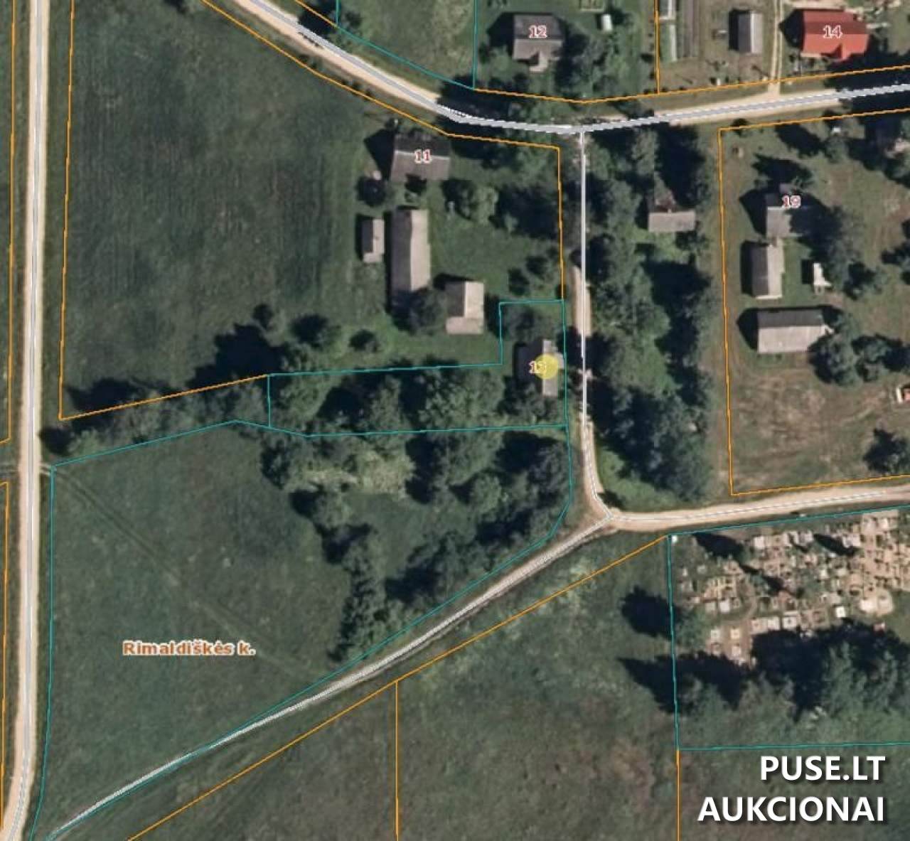 Gyvenamasis namas Pastatai Ąžuolų Gatvė 13, Rimaldiškė, 30150 Ignalinos r. sav., Lithuania 1
