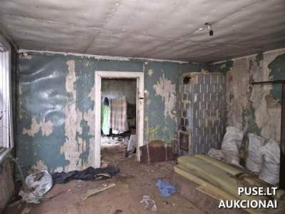 Pigus 48 kv.m 1 kambario butas Šilutės rajone, Menklaukiuose, pradinė kaina 870 EUR