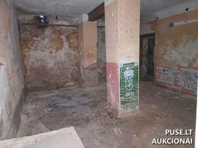 Rūsio patalpos Šiauliuose, Dvaro g. 50, 42 kv.m, pradinė kaina 3960 EUR