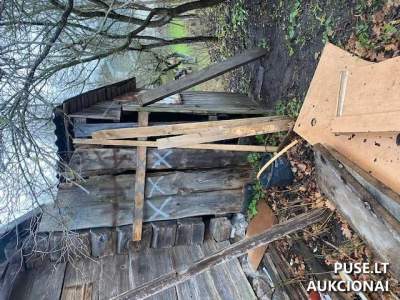 Parduodamas 15 kv.m ūkinis pastatas Lazdijų r. sav., Veisiejų m. už 1000 EUR pradinę kainą
