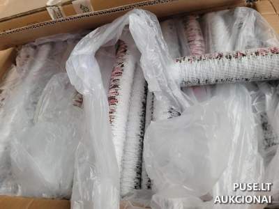 2038 kg dešrų apvalkalų aukcionas Vilniuje su pradine kaina 10394 EUR