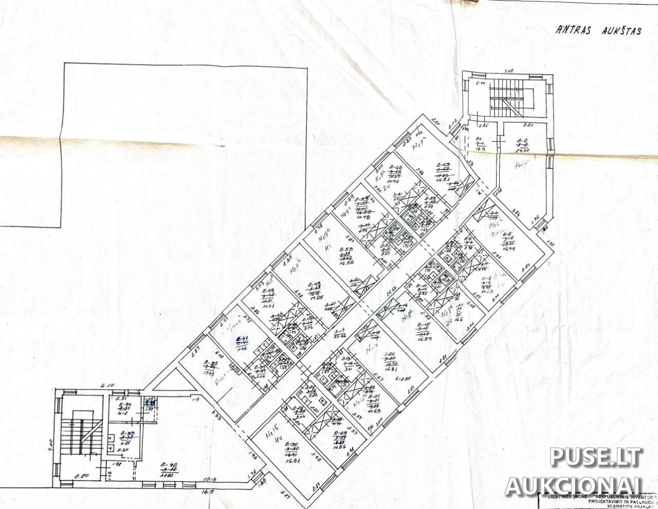Bendrabutis su mokslo paskirties patalpomis Pastatai Gulbių g. 8, Klaipėda, 92246 Klaipėdos m. sav., Lithuania 11