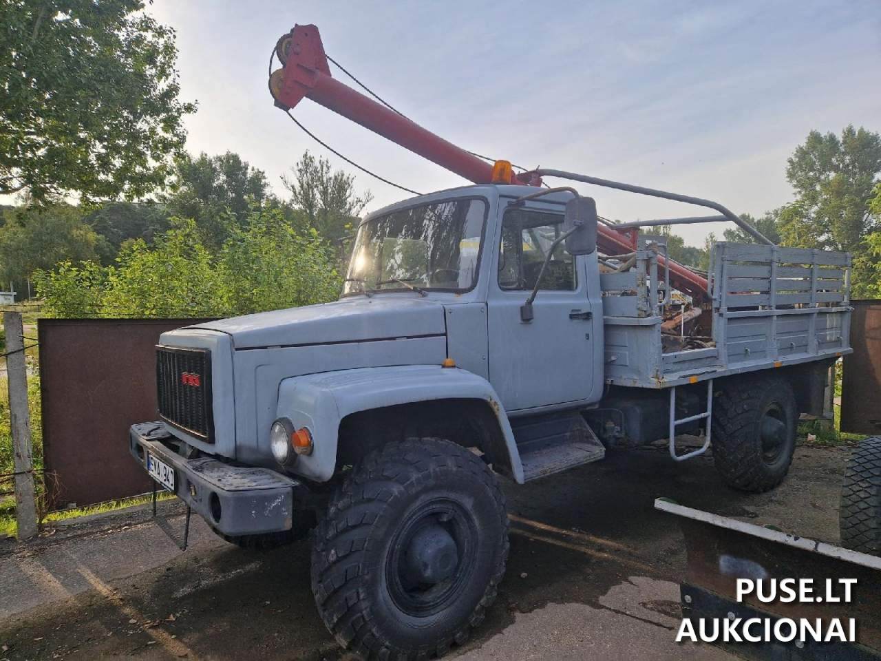 Automobilinis grąžtas GAZ 3308 BKM 317 Krovininis automobilis nuo 3,5t. iki 12t. 2