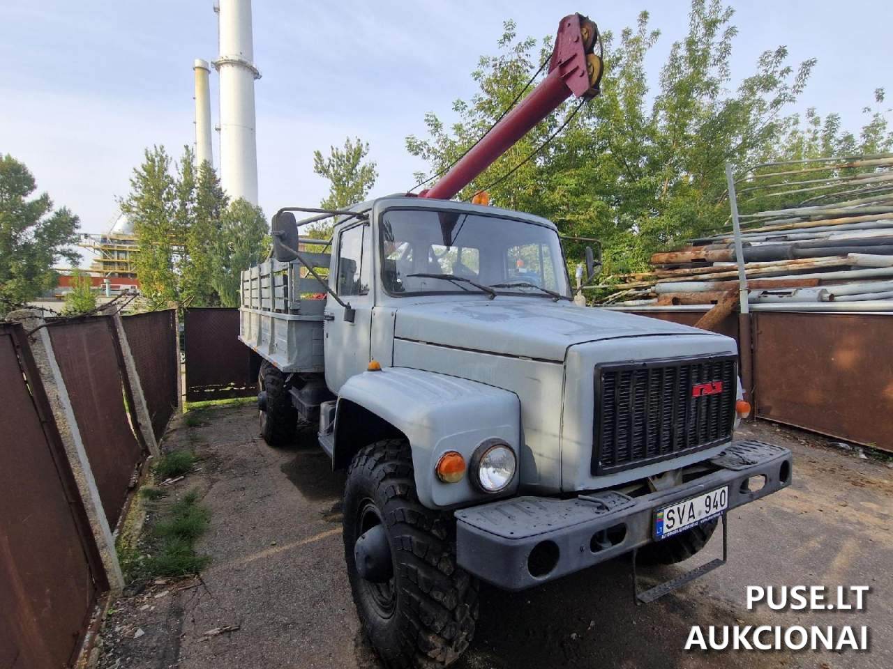 Automobilinis grąžtas GAZ 3308 BKM 317 Krovininis automobilis nuo 3,5t. iki 12t. 3