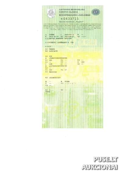 Yamaha XJ6 motociklas 2014 m. su maža rida 2450 EUR pradinė kaina Utenoje