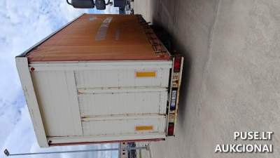 WEFA priekaba (puspriekabė) nuo 3,5t iki 10t aukcionas - pradinė kaina 1890 EUR 2025 m.