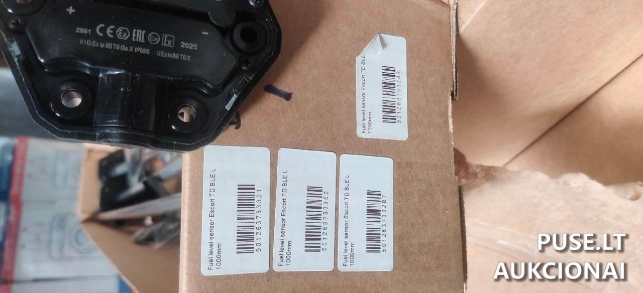 421 vnt. kuro lygio matuoklių ir 50 vnt. kampo matuoklių Kitas turtas 7