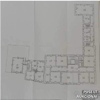 Viešas mokyklos pastato su valstybine žeme aukcionas Šilutės r. Rusnės miestelyje - pradinė kaina 1599000 EUR