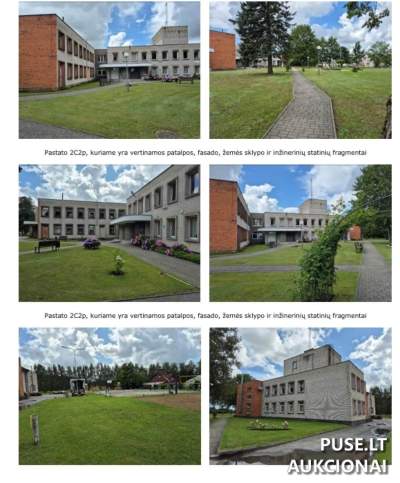 Klubo patalpos su odontologo kabinetais parduodamos aukcione Šilutės rajone, pradinė kaina 1500 EUR