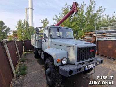 Krovininis automobilis GAZ 3308 BKM 317 aukcionas Vilniuje nuo 4400 EUR