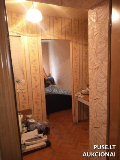 1 kambario butas Panevėžyje, Liepų al. 7, pradinė kaina 7200 EUR - Antstolio aukcionas