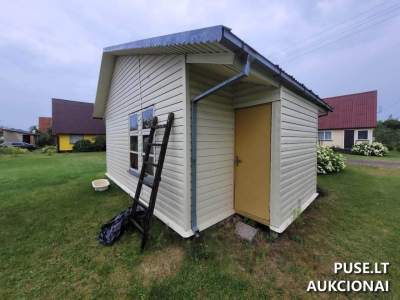 Parduodamas 0.0602 ha žemės sklypas su sodo nameliu Panevėžio rajone, Bernatonių k., pradinė kaina 10960 EUR