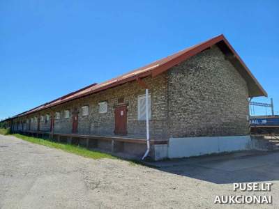 Sandėlis Radviliškyje Varpo g. 2A, pradinė kaina 17600 EUR, parduodamas aukcione