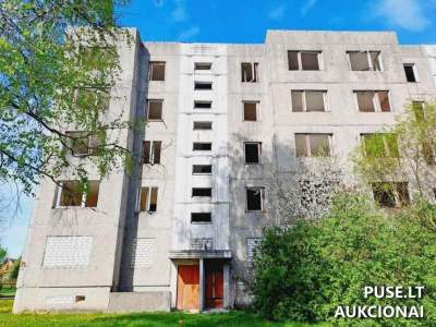 Patalpos/Butas Didžiasalio k., Ignalinos r., 41 kv.m, pradinė kaina 400 EUR