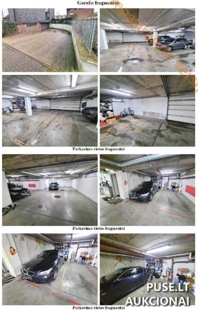 Parduodamos 2/11 Garažo dalys Klaipėdoje, Molo g. 52A, pradinė kaina 31460 EUR