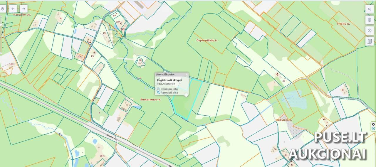 Žemės sklypas Sklypai Šinkalaukis, Vilnius District Municipality, Lithuania 2