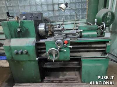 Tekinimo-sriegių pjovimo staklės 1A616, pagamintos Rusijoje, pradinė kaina 200 EUR