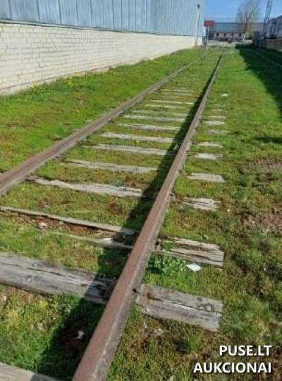 Privažiuojamasis geležinkelio kelias Šiauliuose 43470 EUR parduodamas aukcione