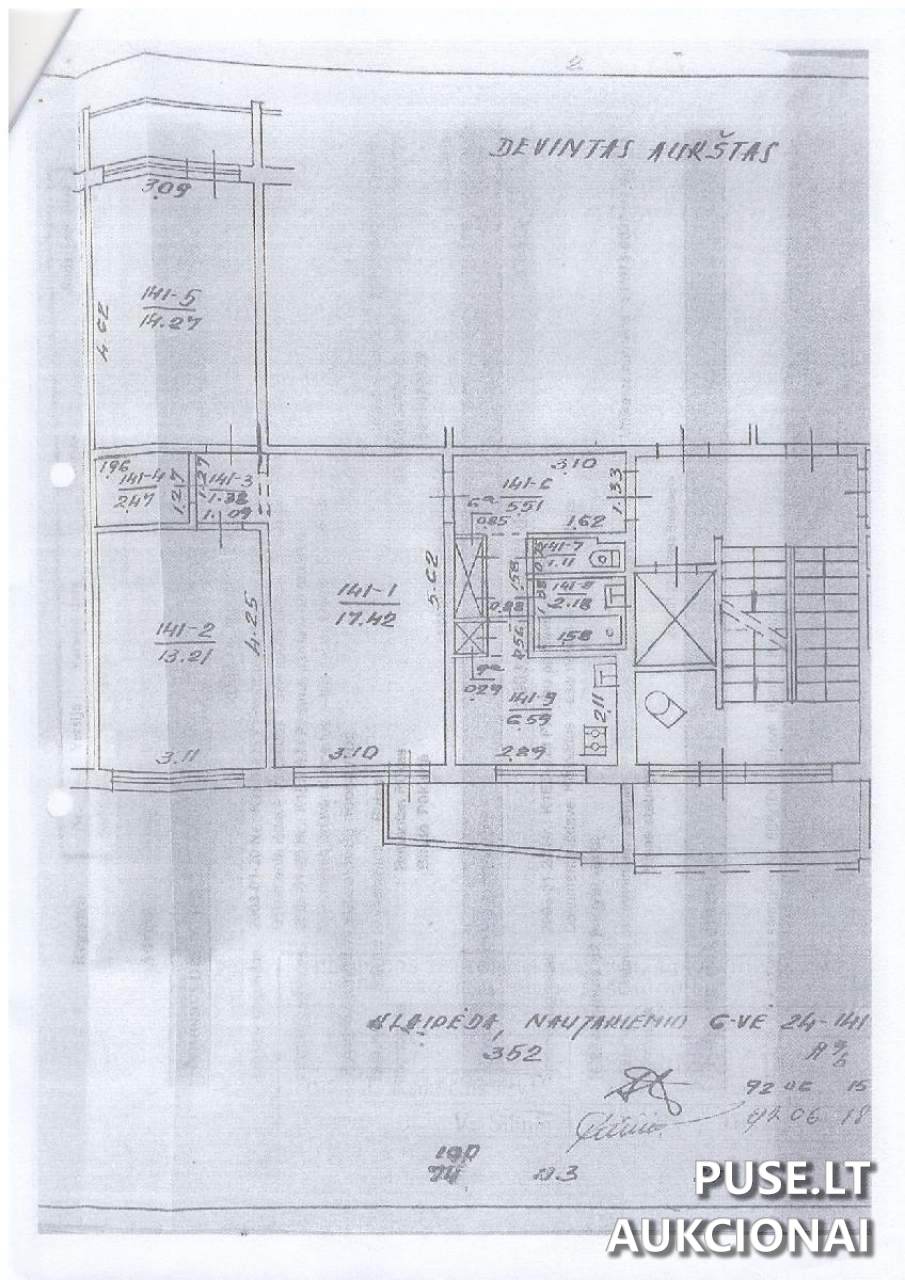 Butas Patalpos/Butai Naujakiemio g. 24, 94192 Klaipėda, Lithuania 1