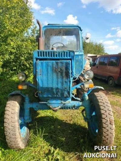 Traktorius MTZ-80 aukcionas Vilniuje pradedant nuo 300 EUR - Veikiantis žemės ūkio technikos pardavimas