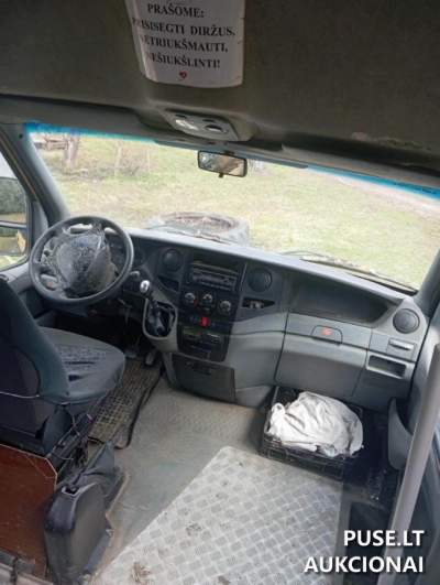Autobusas IVECO DAILY 50C15V 2009 m. startinė kaina 800 EUR viešame aukcione
