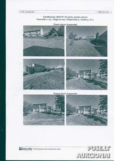 1/2 dalis 167 kv.m. 3 kambarių buto Panevėžio r. Užunevėžių k. už 11520 EUR