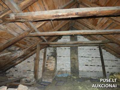 Patalpos Vilniuje, Pylimo g. 38, neįrengta pastogė 7.5 kv. m, pradinė kaina 1770 EUR